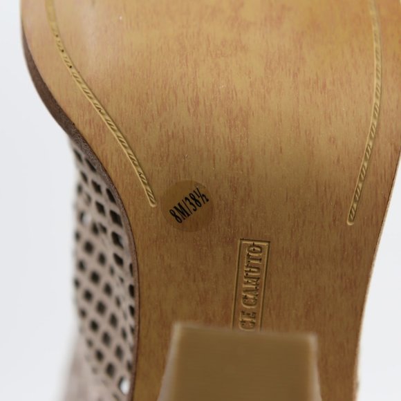 Vince Camuto Fritzey Leather Perforated Booties - Picture 8 of 11